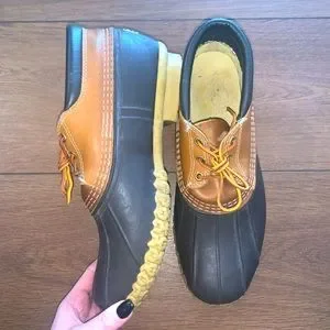 L.L. Bean | Shoes | Euc Mens Classic Ll Bean Rubber Moc Duck  display picture 1